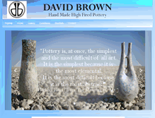 Tablet Screenshot of dbpottery.co.uk